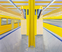 Parallel, 100 x 120 cm, oil on canvas, 2019